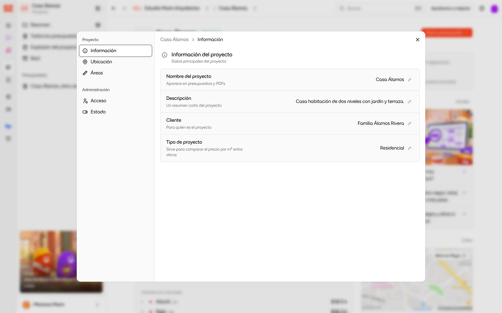 Configuración del proyecto